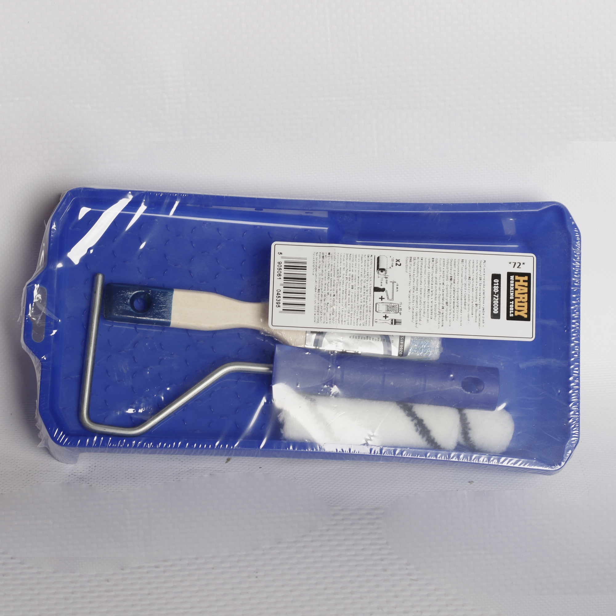 სამღებრო კომპლექტი აკრილის საღებავისთვის, 0180-720000 — სამღებრო ხელსაწყოები